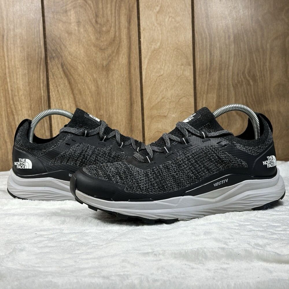The North Face VECTIV Escape Womens 9 Trail Running Hiking Shoes Black NF0A4T2Z